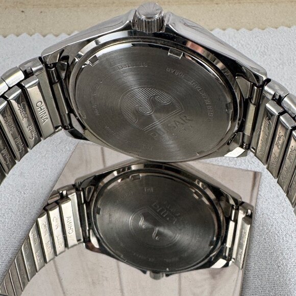 Vintage Pulsar Railroad Approved Quartz Stainless steel Watch - Picture 2 of 7